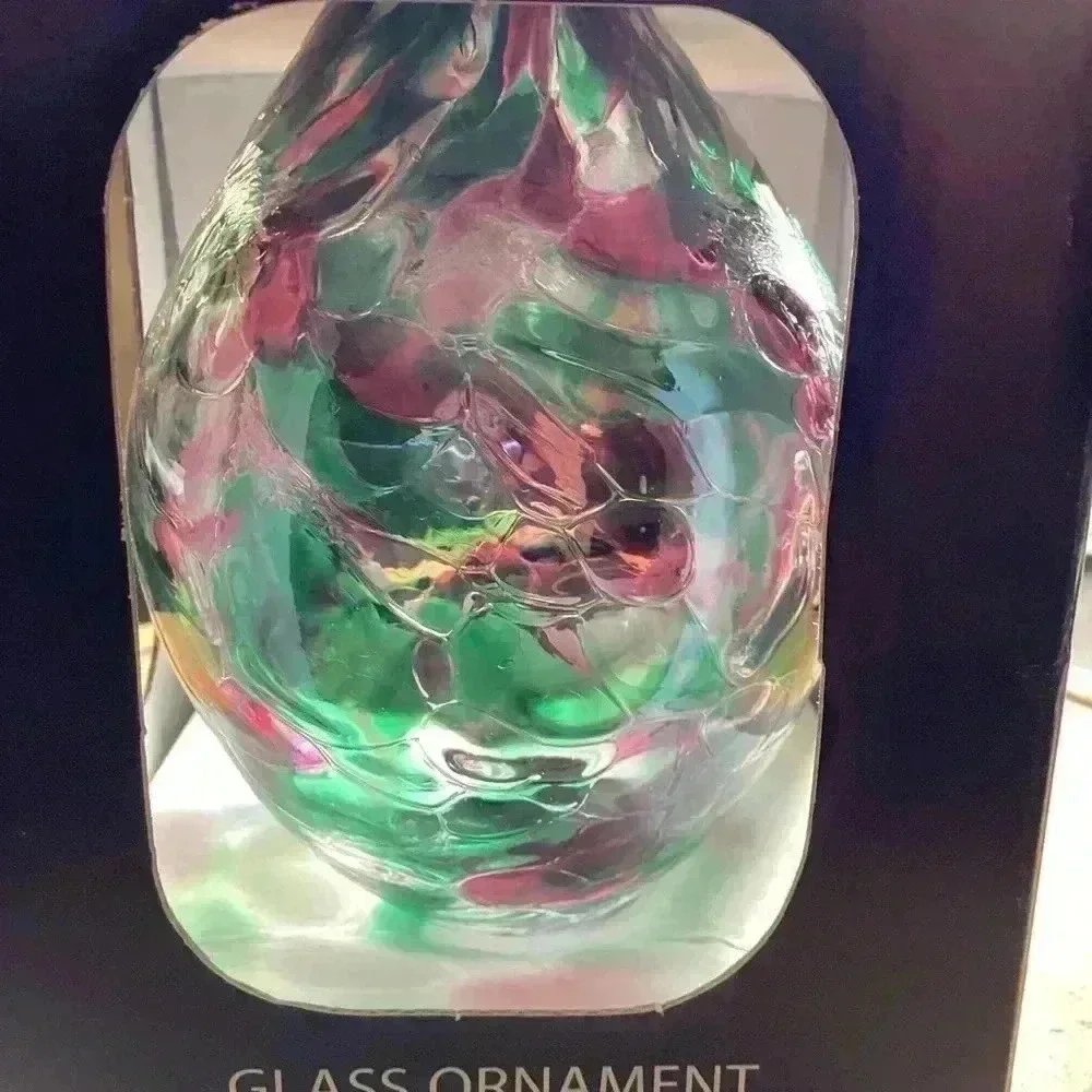 Glass ornament  Mouth Blown and Hand Decorated by Polish Artisans made in Poland